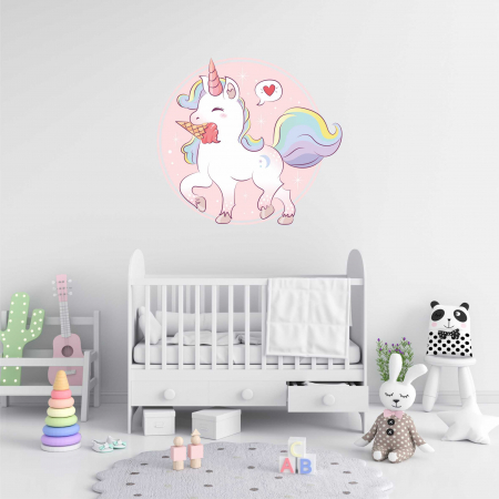 STICKERE DE PERETE - STICKER PERETE UNICORN V2