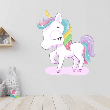 STICKERE DE PERETE - STICKER PERETE UNICORN V3