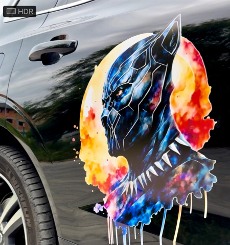 STICKERE PRINTATE - STICKER - BLACK PANTER