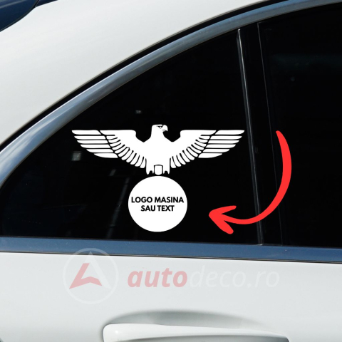 AUDI - STICKER PERSONALIZAT VULTUR LOGO
