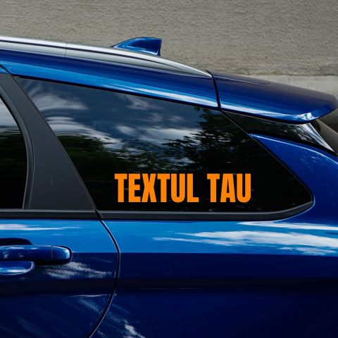STICKER PERSONALIZAT - TEXTUL TAU [7]