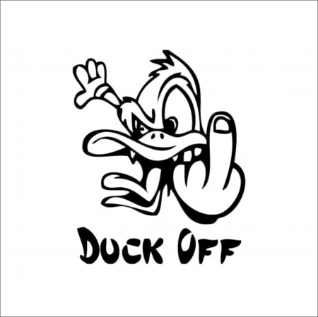 DIVERSE - STICKER DUCK OFF