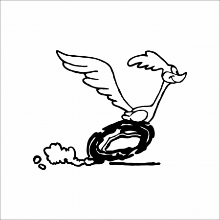 DIVERSE - STICKER ROADRUNNER