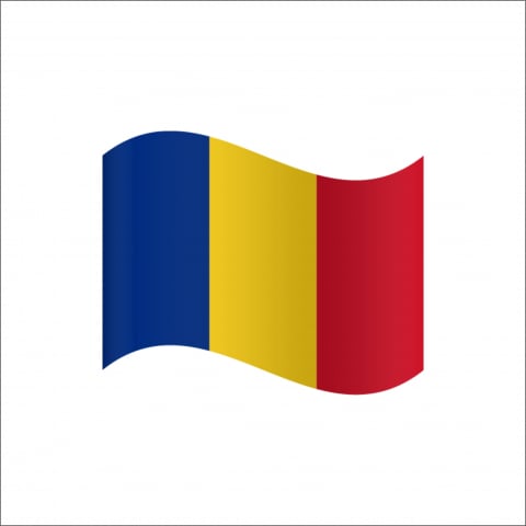 DIVERSE - STICKER ROMANIA DRAPEL NR.2