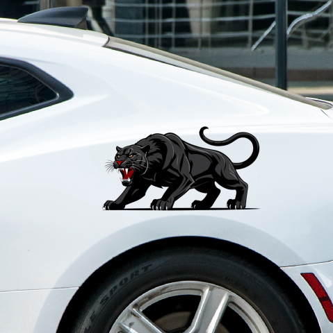 STICKERE CU ANIMALE - STICKER PANTERA NR.1