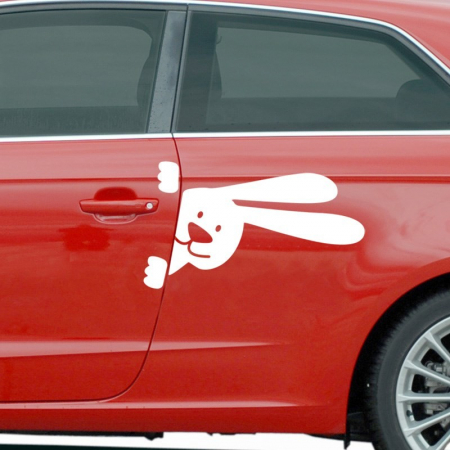 PENTRU FETE - STICKER IEPURAS