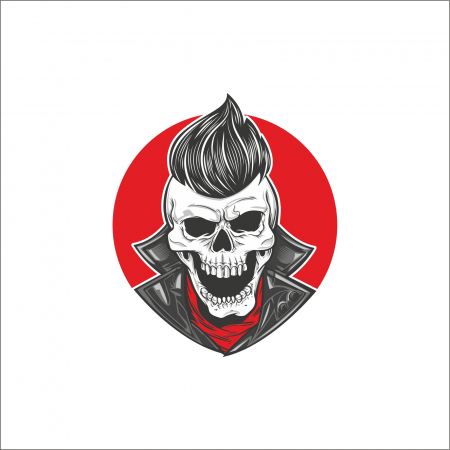 STICKERE PRINTATE - STICKER SKULL PRINT NR 2