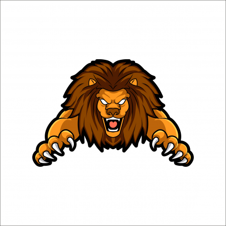 STICKERE PRINTATE - STICKER ANGRY LION 1