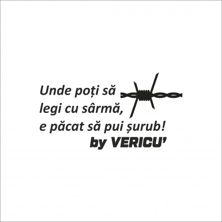 DIVERSE - STICKER E PACAT SA PUI SURUB