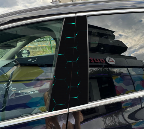 STICKER STALPI AUTO-HEXAGON CLASIC PERSONALIZABIL [2]