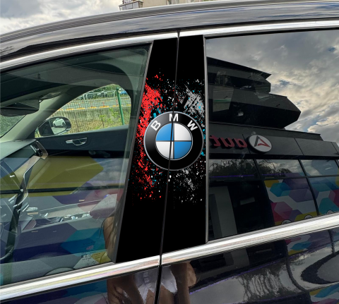TOP VANZARI - STICKERE STALPI BMW
