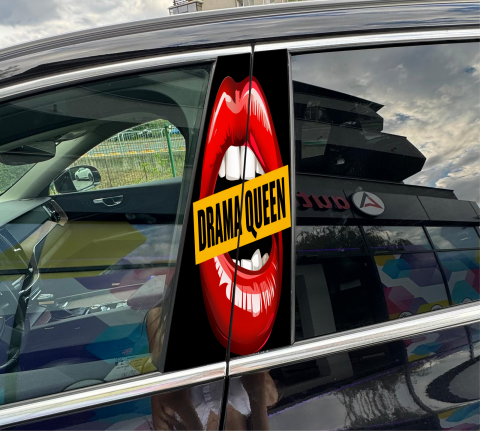 STICKERE STALPI - STICKER STALPI AUTO - DRAMA QUEEN