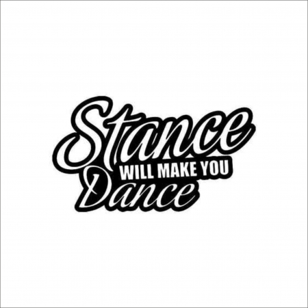 LOW STICKERS - STICKER STANCE WILL MAKE HER DANCE 2