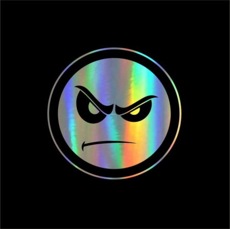 DIVERSE - STICKER ANGRY FACE