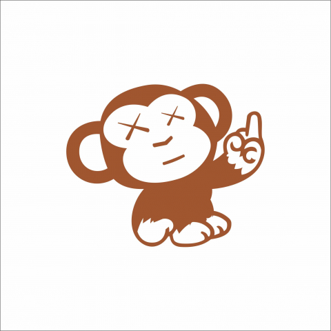 STICKERE JDM - STICKER JDM MONKEY V2
