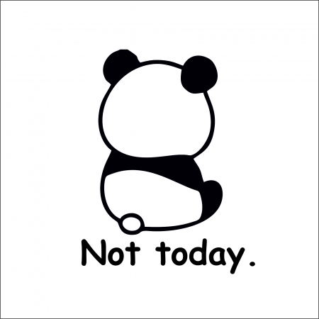 DIVERSE - STICKER NOT TODAY