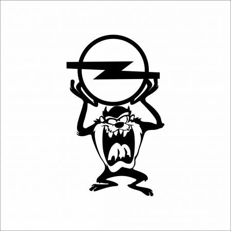 OPEL - STICKER TAZ OPEL