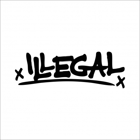 DIVERSE - STICKER ILLEGAL