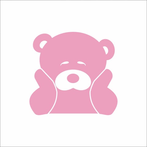 PENTRU FETE - STICKER CUTE BEAR V2