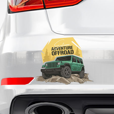 STICKERE PRINTATE - STICKER OFF ROAD PRINT NR.4