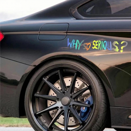 TOP VANZARI - STICKER WHY SO SERIOUS?