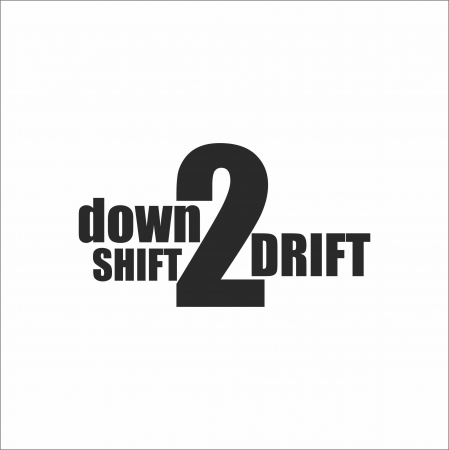 STICKERE JDM - STICKER DOWN 2 DRIFT
