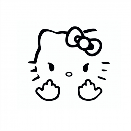 DIVERSE - STICKER HELLO KITTY