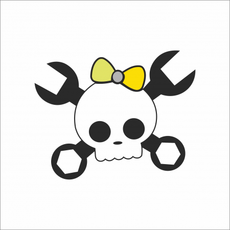 STICKERE JDM - STICKER GIRL SKUL