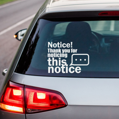 DIVERSE - STICKER NOTICE
