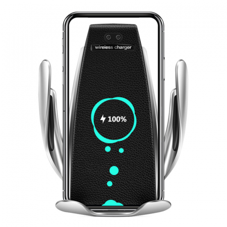 Suport telefon cu incarcator wireless YC-S5 [0]