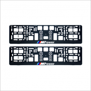 SUPORTI NUMERE AUTO - SUPORTI PENTRU NUMERE - BMW M POWER