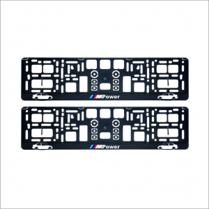 SUPORTI NUMERE AUTO - SUPORTI PENTRU NUMERE - BMW M POWER E46
