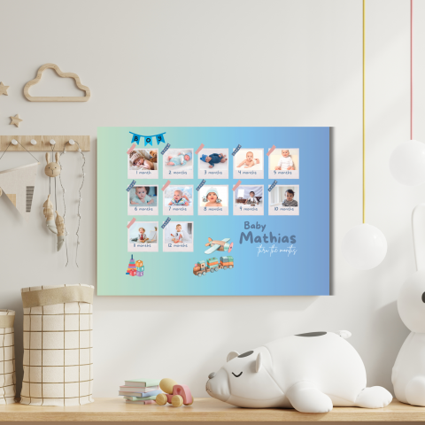 TABLOURI CANVAS - TABLOU CANVAS PERSONALIZAT PRIMUL AN