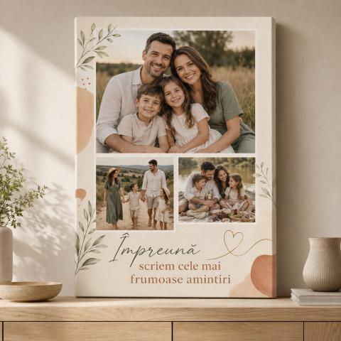 TABLOURI PENTRU FAMILIE - TABLOU CANVAS FAMILIE NR.1