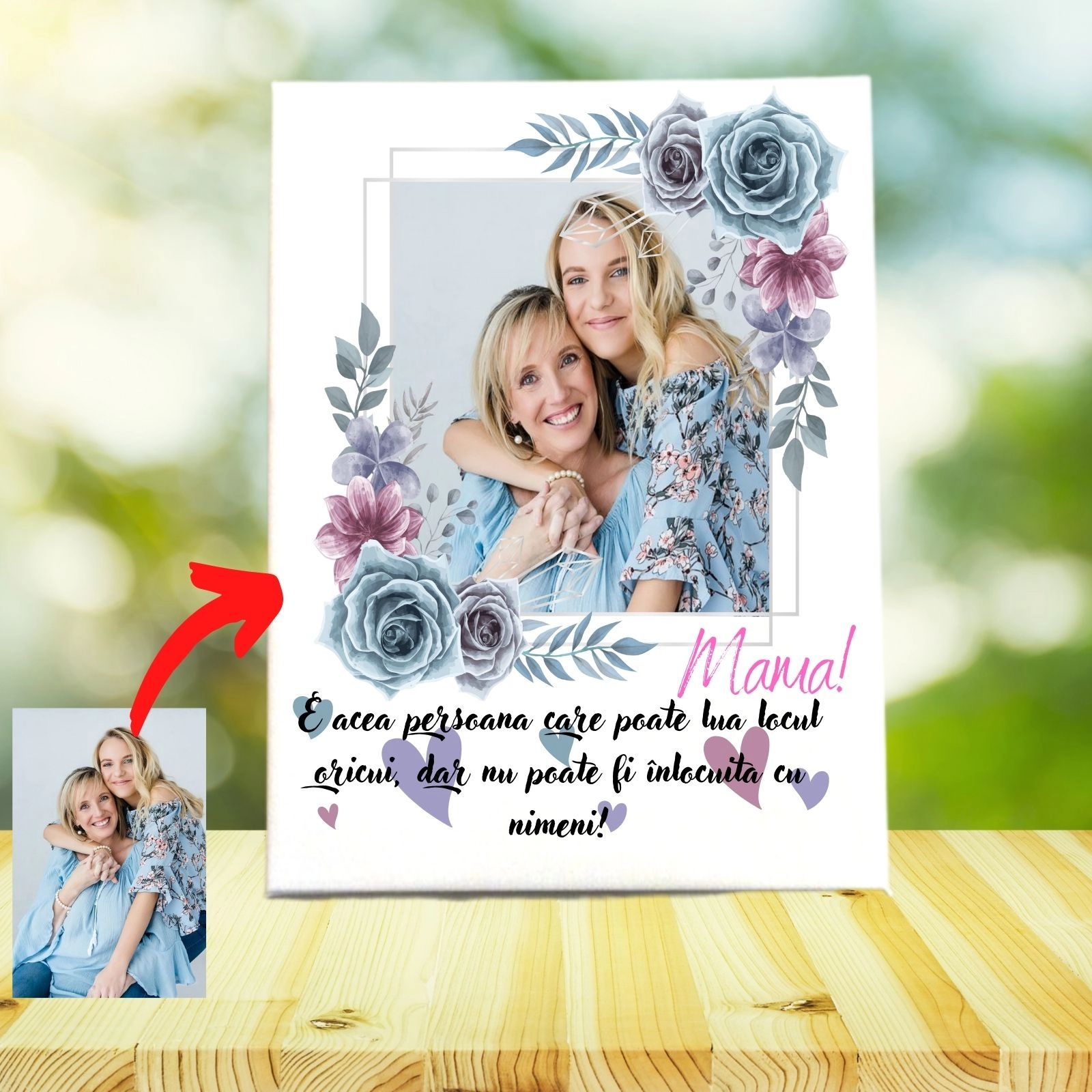 TABLOURI CANVAS - TABLOU CANVAS PERSONALIZAT - PENTRU MAMA