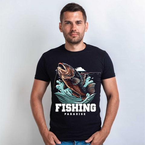 TRICOURI PESCUIT/VANATOARE - TRICOU FISHING PARADISE