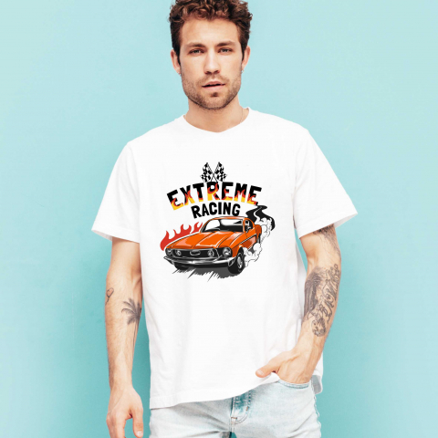 PENTRU PASIONATII AUTO - TRICOU EXTREME RACING