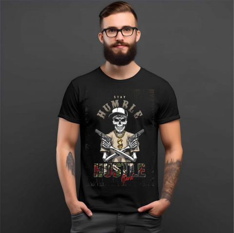 TRICOURI CU MESAJE - TRICOU STAY HUMBLE