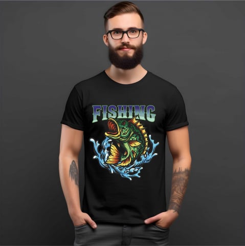TRICOURI PESCUIT/VANATOARE - TRICOU FISHING V2