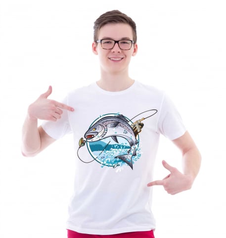 TRICOURI PESCUIT/VANATOARE - TRICOU FISH ON A HOOK