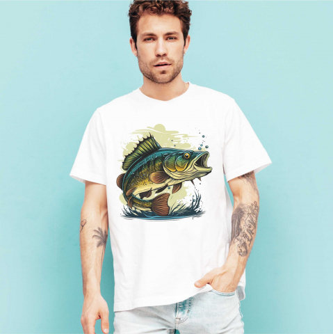 TRICOURI PESCUIT/VANATOARE - TRICOU BASS FISH