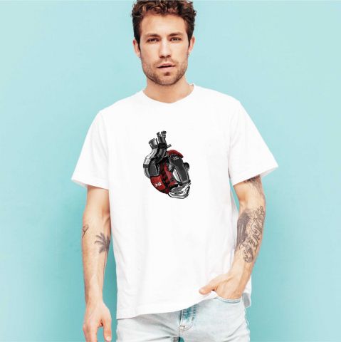 TRICOURI AUDI - TRICOU INIMA MOTOR AUDI