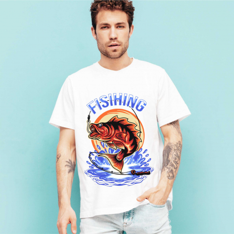 TRICOURI PESCUIT/VANATOARE - TRICOU FISHING V1