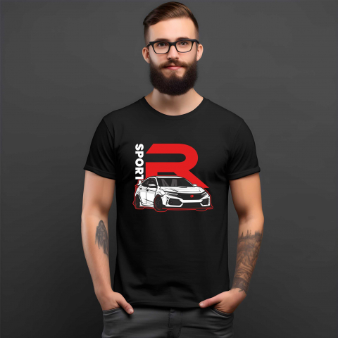 TRICOURI MĂRCI AUTO - TRICOU HONDA R SPORT