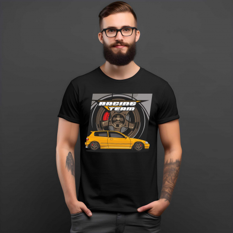 PENTRU PASIONATII AUTO - TRICOU RACING TEAM HONDA