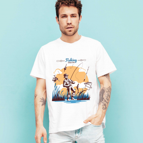 TRICOURI PESCUIT/VANATOARE - TRICOU FISHING VINTAGE ICONS