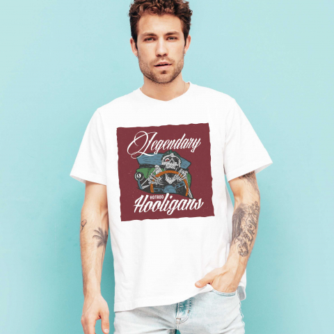 PENTRU PASIONATII AUTO - TRICOU LEGENDARY HOOLIGANS