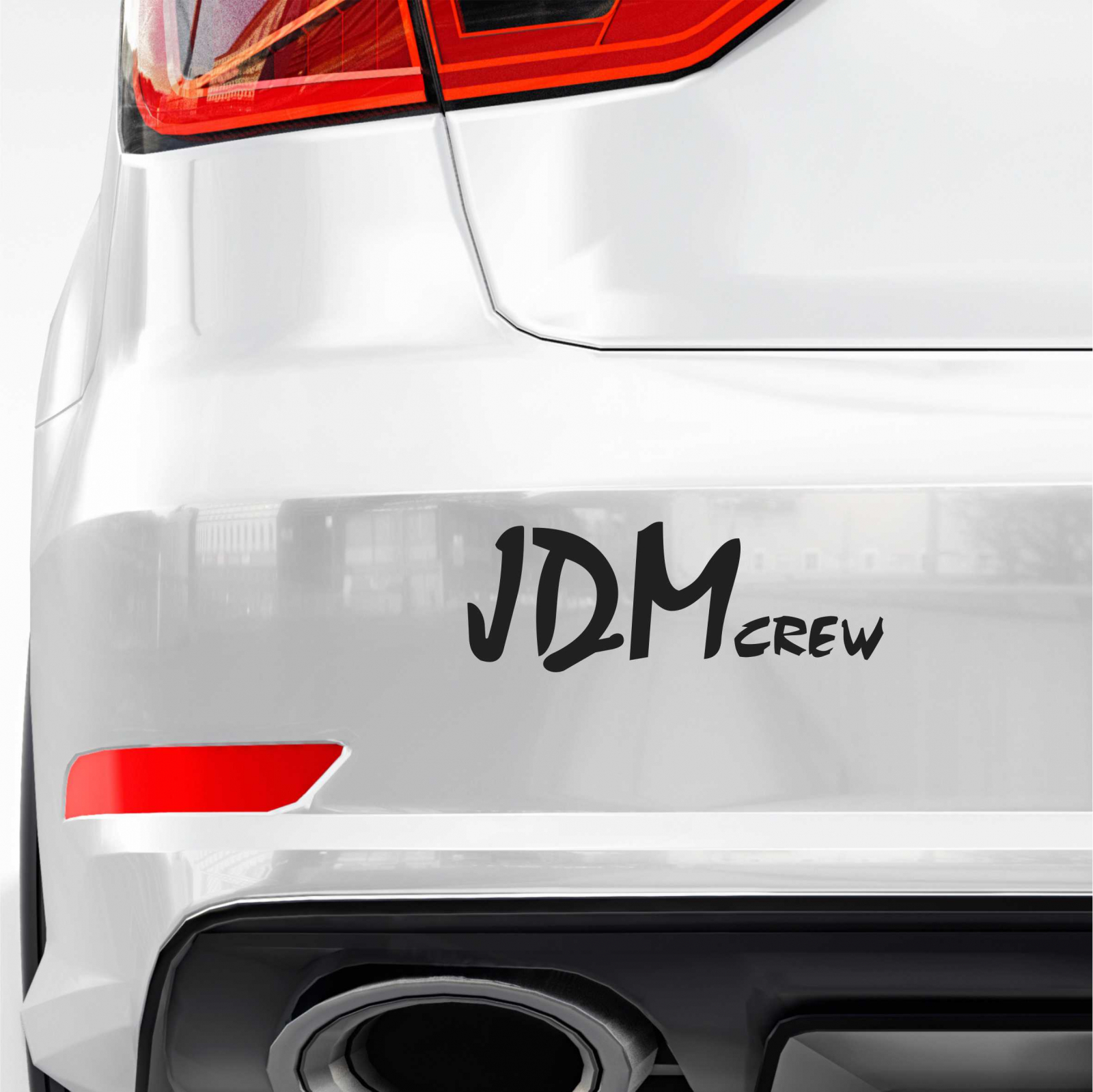 STICKER JDM CREW