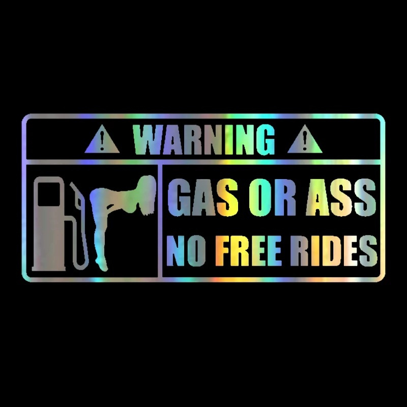 Sticker Gas Or Ass 0193