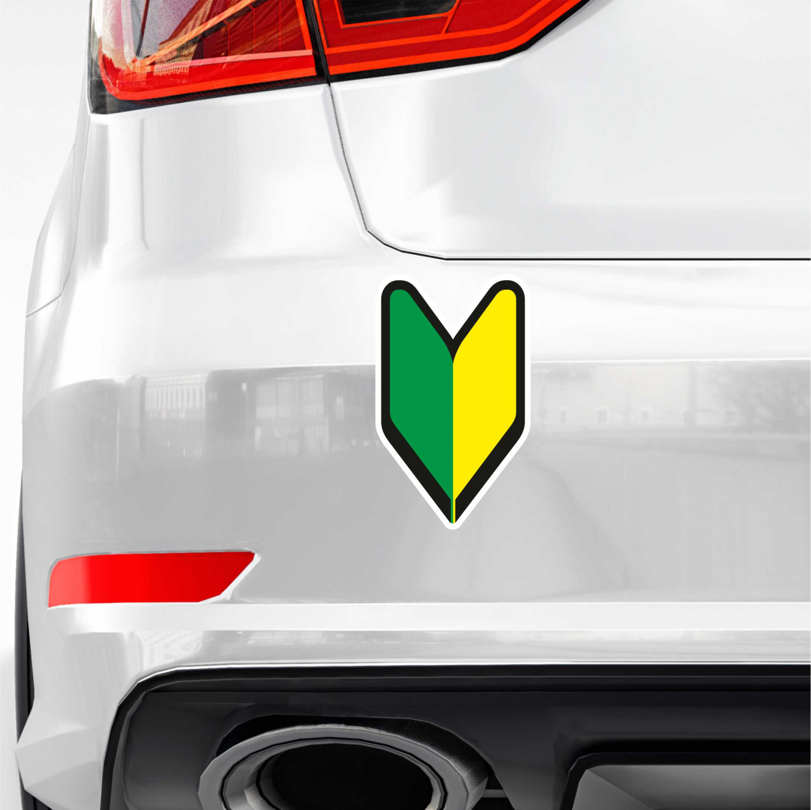 Indigos UG Adesivo Per Auto JDM - Diver Silhouette - 180x100 Mm - Die Cut, Alta Qualità, Resistente UV E Autolavaggio